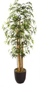Искусственный бамбук 225 см Высота 225 см., листьев 1472 шт., в транспортировочном кашпо