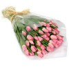 Букет 49 розовых тюльпанов