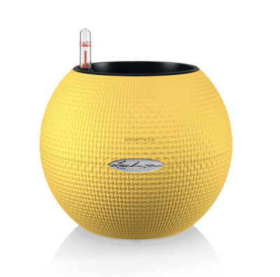 Кашпо PURO color (Пуро Колор) 20 Желтое с системой автополива