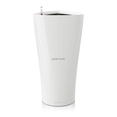 Кашпо DELTA (Дельта) 30 Белое с системой полива